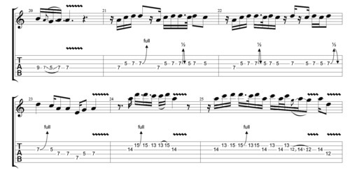 Product picture Sample Solo With Guitar Pro Tabs & Backing Track